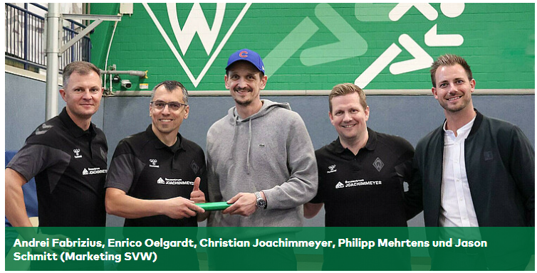 Neuer Trikotsponsor für die Leichtathletikabteilung des S.V. Werder Bremen