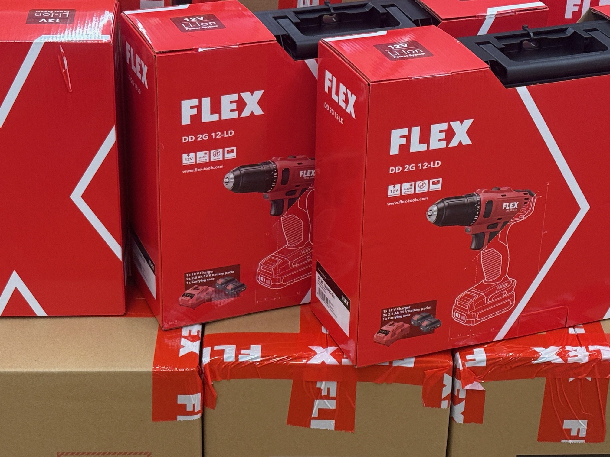 FLEX DD 2G 12-LDBC/2.5  2-Gang Akku-Bohrschrauber für nur 99,99 € 